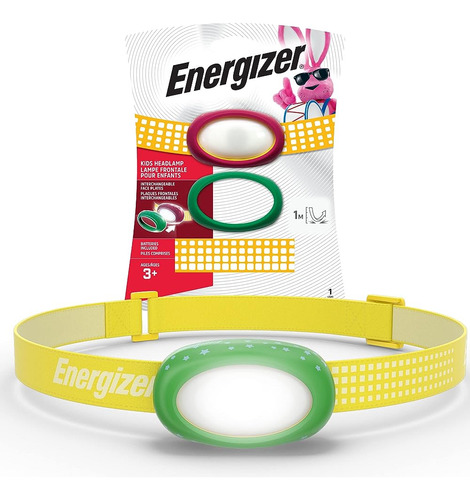 Linterna Frontal Energizer Led Para Niños, Edades 3+, Linter