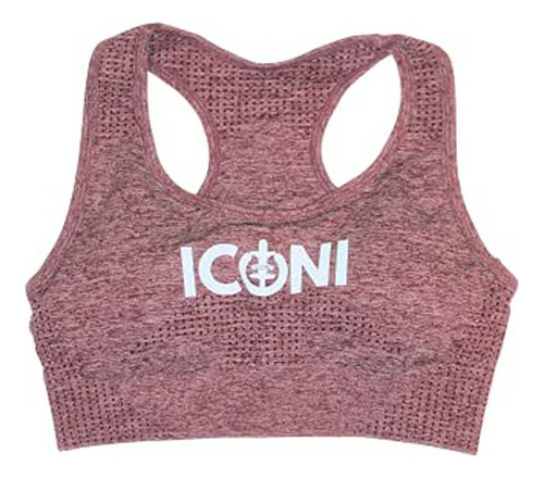 Tops - Iconi Women's Seamless High-waisted Sports Bra, Maro