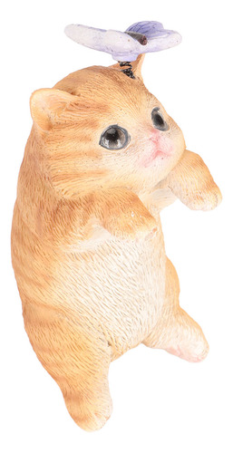Cat Planter Hanging Ornaments Pot Hanger Statue Cute Animal