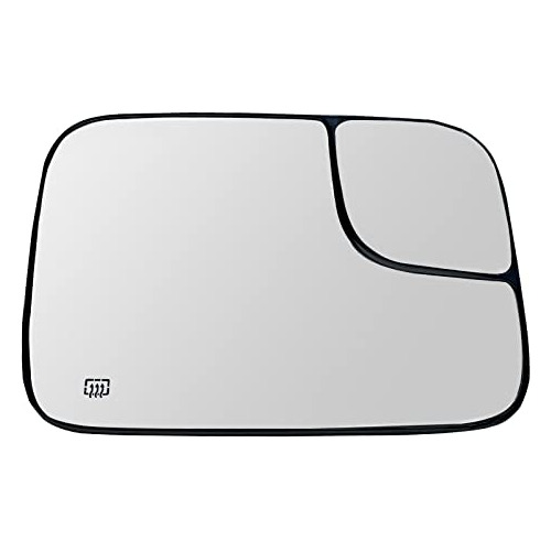 Right Passenger Side Heated Blind Spot Convex Mirror Gl...