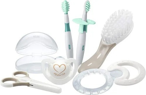 Nuk Set De Bienvenida Bebe 6 Piezas + Estuche Recien Nacido