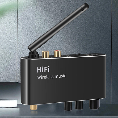 . Convertidor De Audio Óptico Analógico Digital Bluetooth