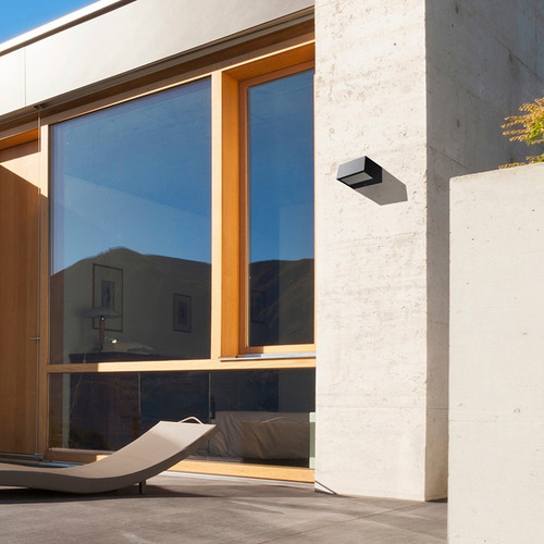Imagen 3 de 7 de Luminaria Para Muro Exterior, Negro 9w Luz Día Tecnolite
