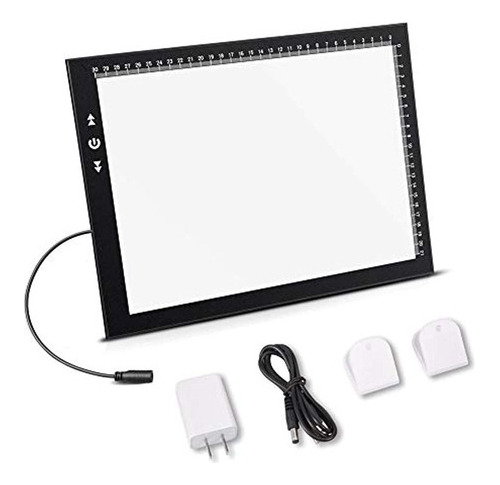 A4 Led Light Box Light Pad Nueva Estructura Mejorada Touch D