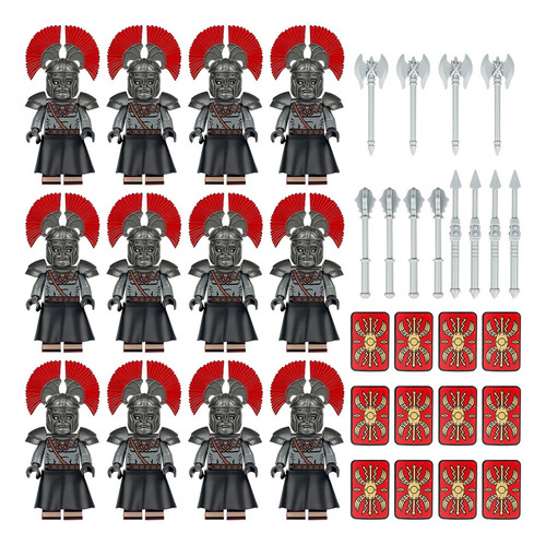 Minibuild Serie De Tropas De Soldados Medievales Antiguos