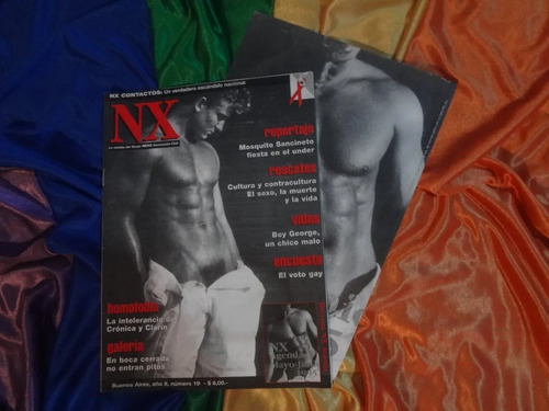 Revista Nx Nexo 19 1995 Mosquito Sancineto Boy George Gay