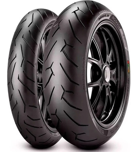 Kit Cubiertas 100 80 17 Y 140 60 17 Pirelli Diablo Rosso 2 