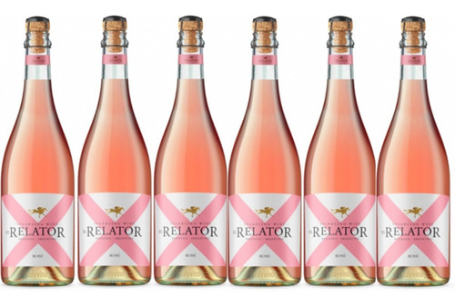 Caja X 6  Espumante Extra Brut Rosé De Malbec Relator Wines