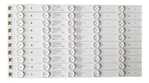 Imagen 2 de 3 de Kit 10 Tiras Leds Pioneer Ple-4806fhd Gratis Cinta 50 Mts!