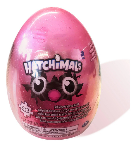 Hatchimals Huevo Rompecabezas Sorpresa Con 46 Piezas