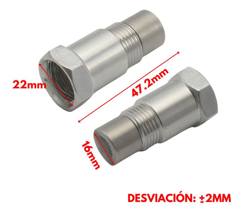 Extensor Sensor Oxigeno Eliminador Luz Check Engine M18x1.5