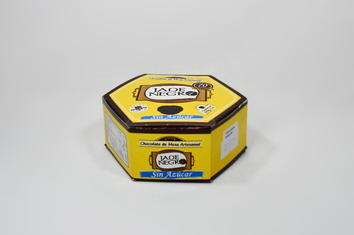 Imagen 3 de 4 de Chocolate Artesanal Sin Azúcar Jade Negro 450g