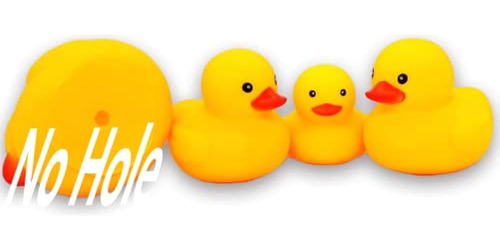 Kalafona Rubber Funny Ducks/duckies Bath Toy Sin Agujero O S