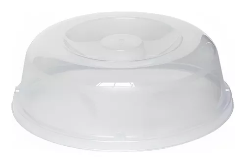 Tapa Universal Para Microondas Plastico Blanco- Colombraro