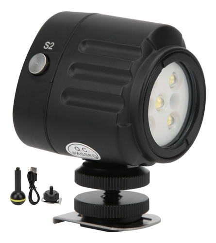 Video Fill Sl18 Led De Buceo Impermeable De 40 M, 7500 K, Mi