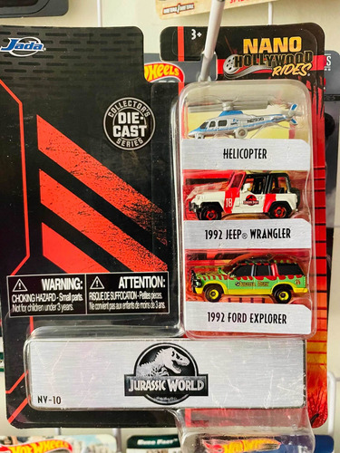 Jada Nano Hollywood Rides Jurassic World Die Cast Jurassic