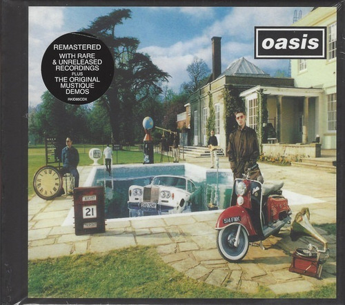 Oasis Be Here Now 3 Cd Exclusive +minibok Aniversario Nuevo