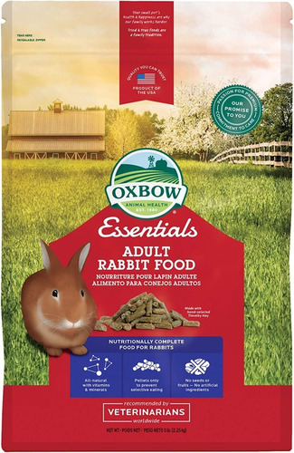 Oxbow Animal Health Bunny Basics Essentials Conejo Adulto