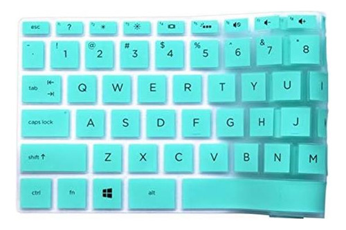 Skin De Teclado Compatible Hp Spectre X 13t Quad Core, (con Menta.