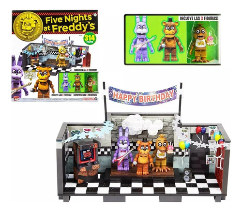 Pizzeria Show Stage Set Construcción Fnaf Original (Usado)