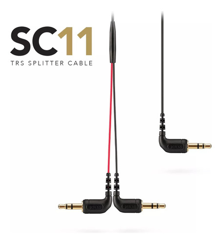 Cable Divisor Rode Sc11 Trs De 27.5 Cm Para Micrófono