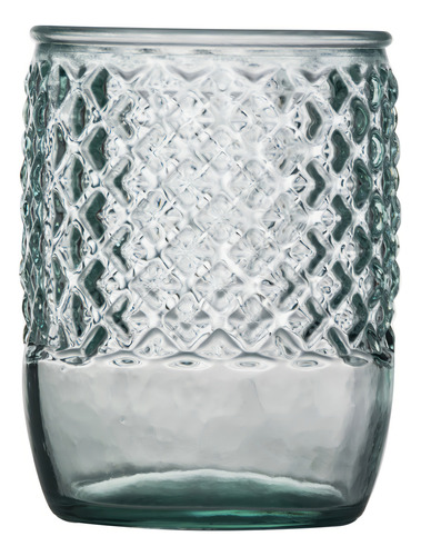 Vaso Diamante Ancho 500 Cc Color Transparente Simple by Puro