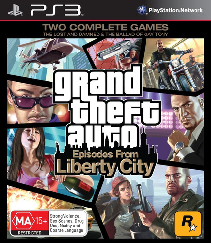 Ps3 - Grand Theft Auto Episodes Liberty - Físico Original R (Reacondicionado)