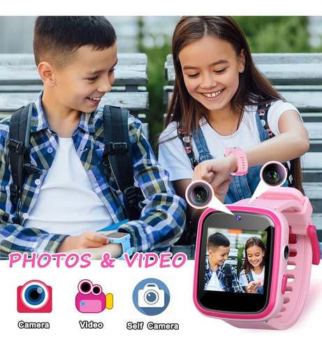 Reloj Inteligente Para Edad De 3 A 10 Años, Con Pantalla Tác