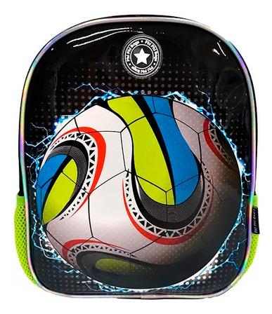 Mochila Phi Phi Bags Fútbol 30 Cm Universo Binario