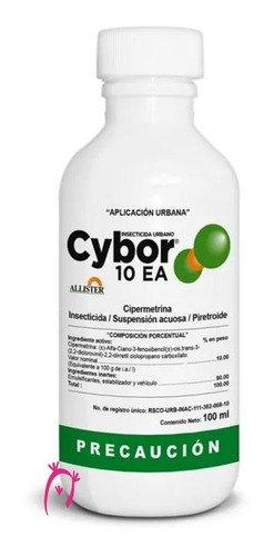 Insecticida Cybor 100ml Plagas Urbanas. Chinches, Cucarachas