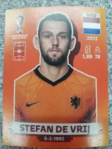Comprar Figurita Mundial Fifa Qatar Stefan De Vrij Holanda 