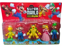 Comprar Mario Bros Muñecos Mario Luigi Bowser Peach Otros Blister X5