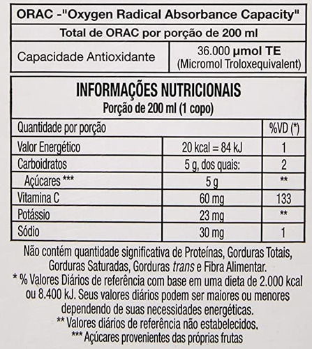 Imagem 4 de 4 de 12x Suco De Cranberry Zero Juxx 1 Litro