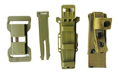 Faca Strongarm Verde Militar Tática Full Tang Lamina Lisa