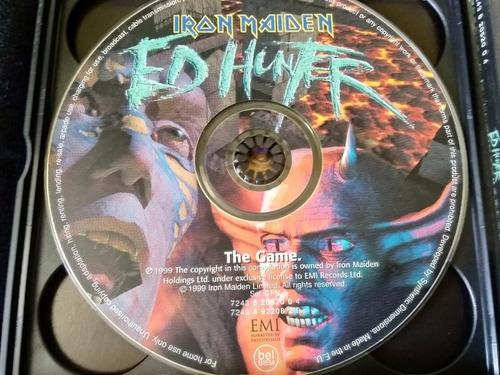 Disco Ed Hunter. Original, Álbum Doble Con El Famoso Juego