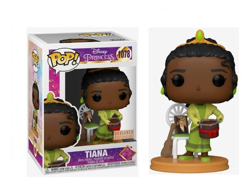 Funko Pop Tiana #1078 Princesas Disney Boxlunch