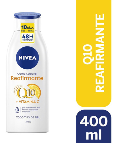 Crema Corporal Nivea Reafirmante Q10 400ml