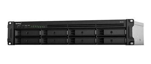 Rackstation Synology 2u & 8 Bahías 4gb Ddr4 -negro