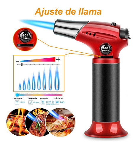 Soplete De Cocinar Profesional Antorcha De Cocina Soplete