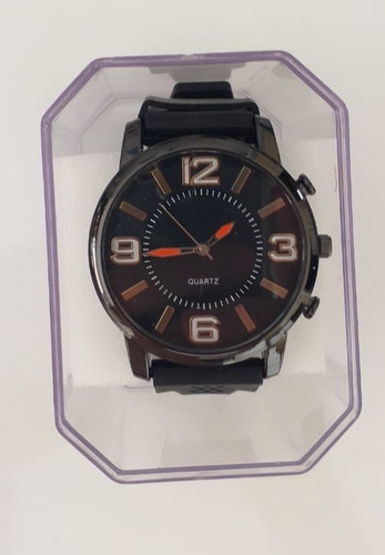 Relógio Masculino Pulseira Borracha