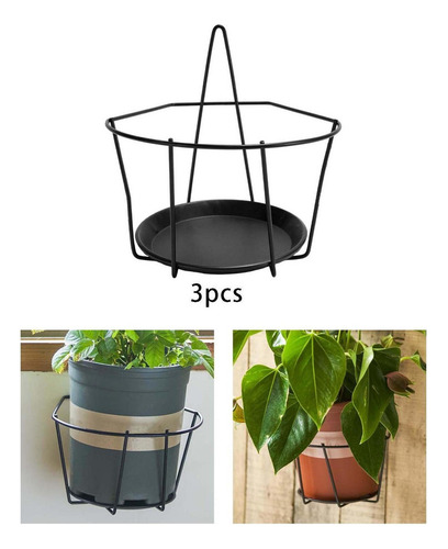 Soporte Para Maceta De 3 Piezas, Estante Para Maceta, Cesta