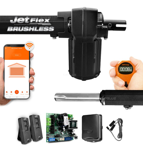 Kit Motor Ppa Pivo Jet Flex 1/2 Brushless Super Wifi 1 Folha