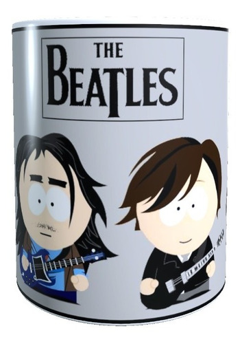 Tazón Taza Diseño The Beatles, South Park, 320 Cc 