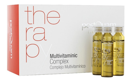 Ampolletas Multivitamínicas Para Cabello Postquam 12 X 9 Ml