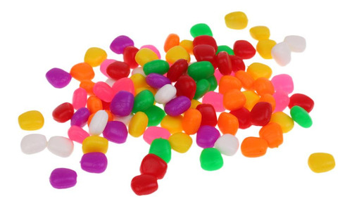 100x Cebo Artificial Falso Sabor Suave En Apariencia De