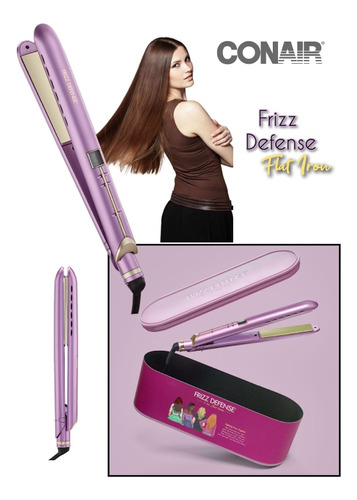 Plancha D Pelo Alisadora 1  Conair Frizz Defense Cable Gira