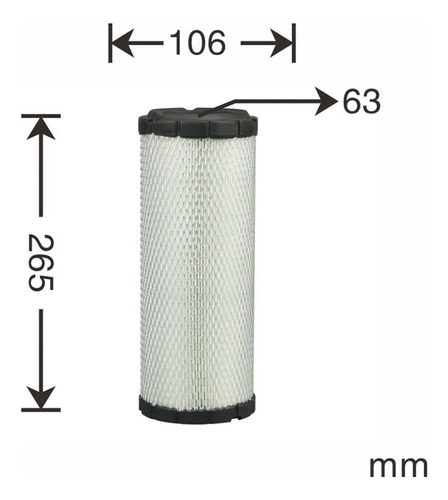 Filter 6672467 119808-12520 Air 6672468 Excavator