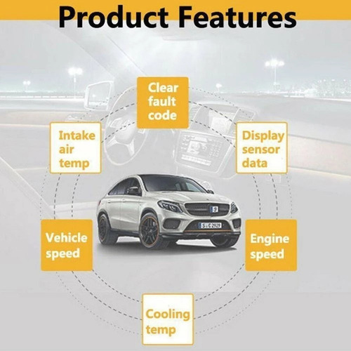 Shaoke Escáner De Diagnóstico De Automóvil Automotriz Obd2