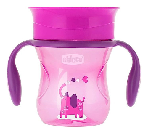 Vaso Chicco Perfect Cup Bebe 12+ Antiderrame 360º