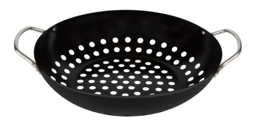 Panela Frigideira P/ Grelhar Wok Antiaderente Churrasqueira